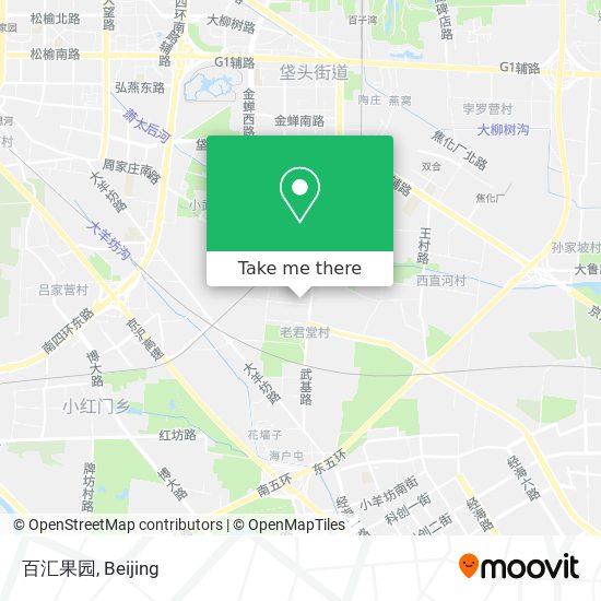 百汇果园 map