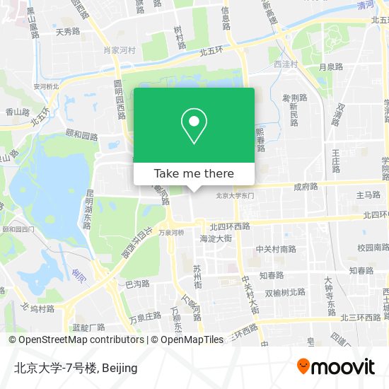 北京大学-7号楼 map