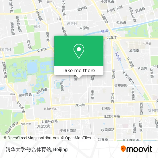 清华大学-综合体育馆 map