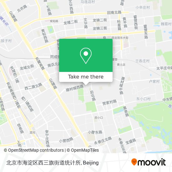北京市海淀区西三旗街道统计所 map
