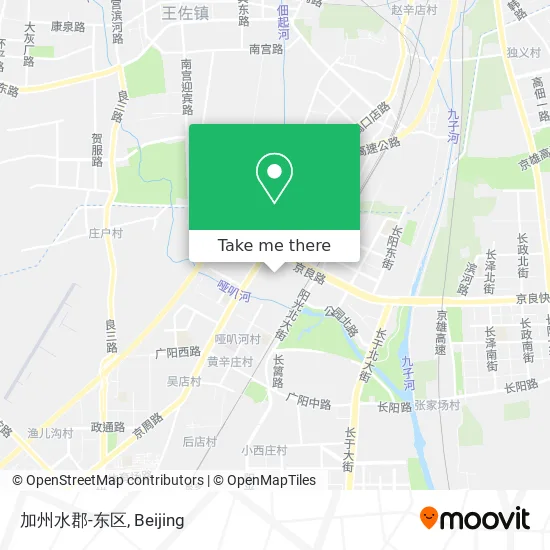 加州水郡-东区 map