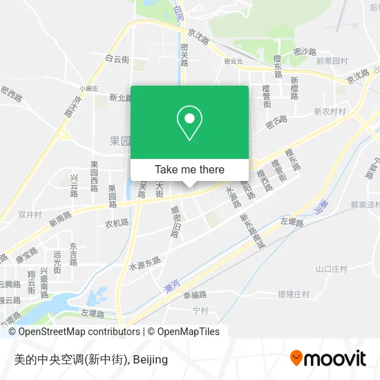 美的中央空调(新中街) map