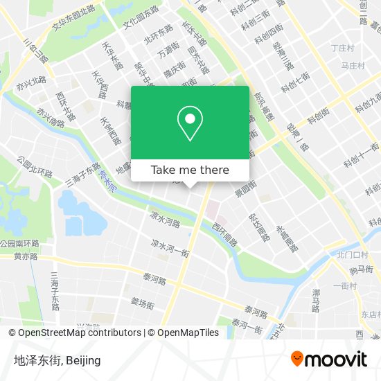地泽东街 map