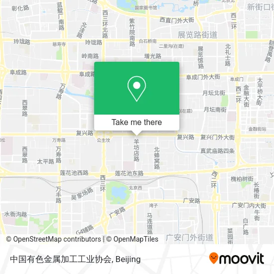 中国有色金属加工工业协会 map