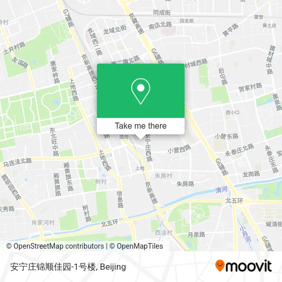 安宁庄锦顺佳园-1号楼 map