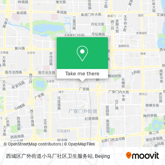 西城区广外街道小马厂社区卫生服务站 map