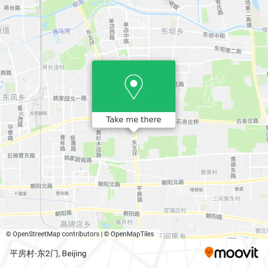平房村-东2门 map