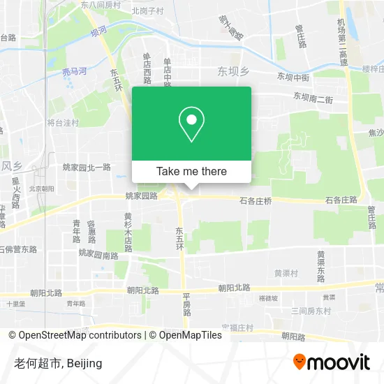 老何超市 map