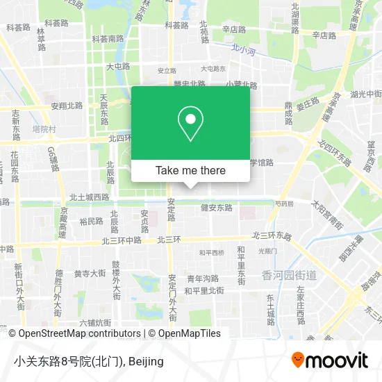 小关东路8号院(北门) map