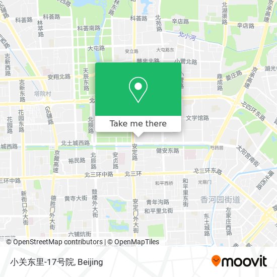 小关东里-17号院 map