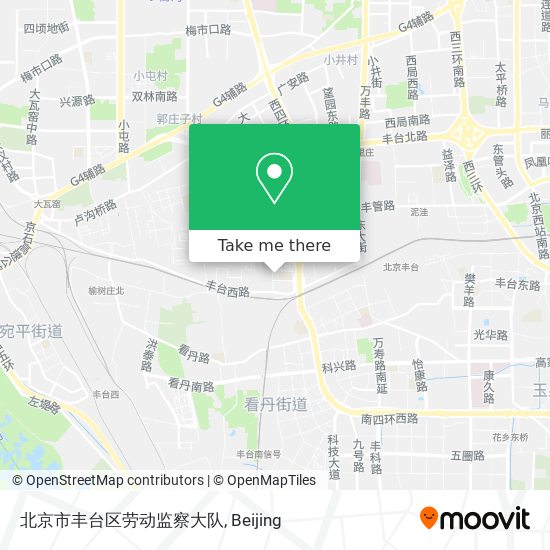 北京市丰台区劳动监察大队 map