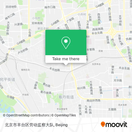 北京市丰台区劳动监察大队 map