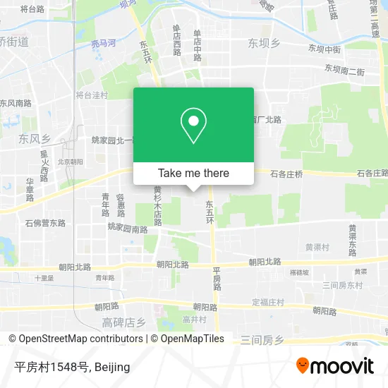 平房村1548号 map