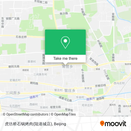 虎坊桥石锅烤肉(陆港城店) map