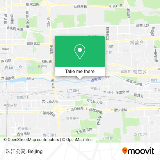 珠江公寓 map