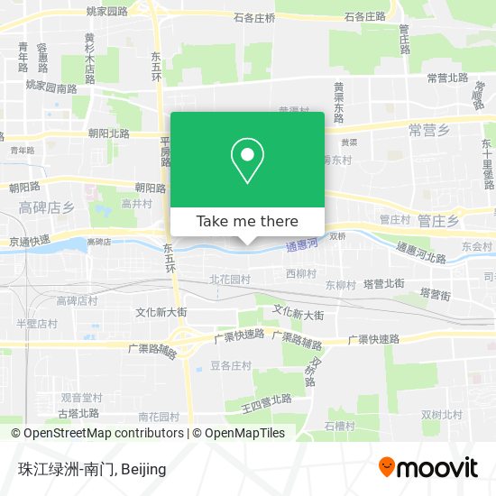 珠江绿洲-南门 map