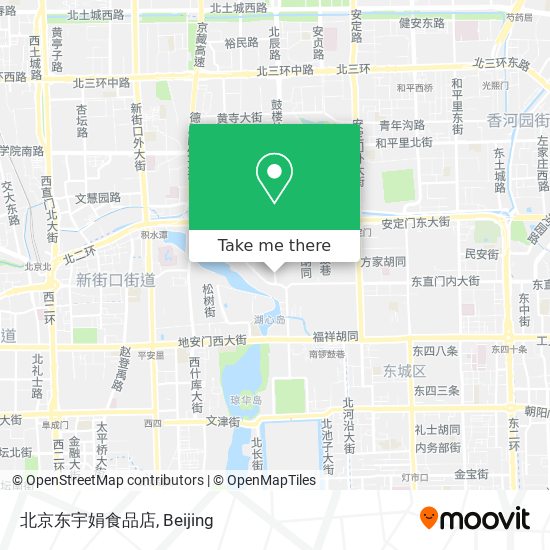 北京东宇娟食品店 map