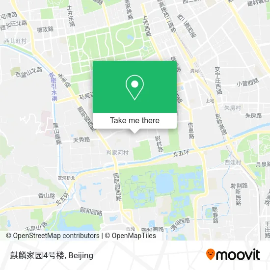 麒麟家园4号楼 map