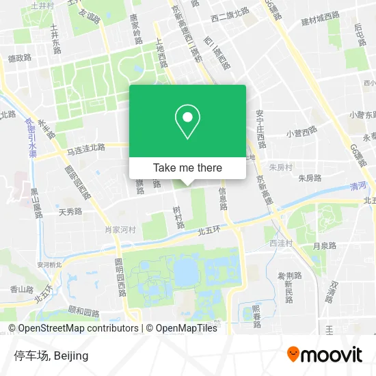 停车场 map