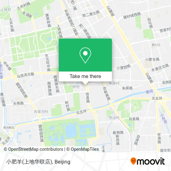 小肥羊(上地华联店) map