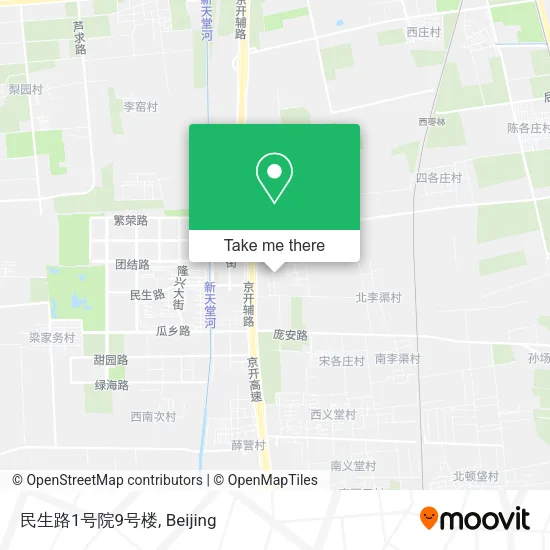 民生路1号院9号楼 map