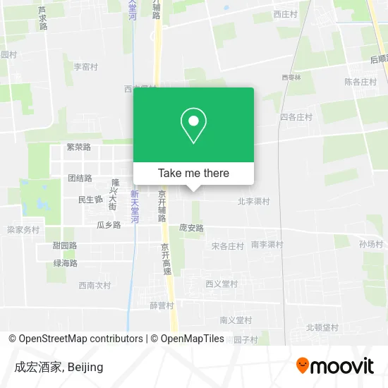 成宏酒家 map