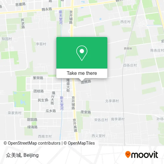 众美城 map