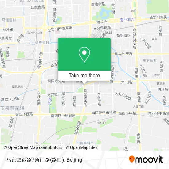 马家堡西路/角门路(路口) map