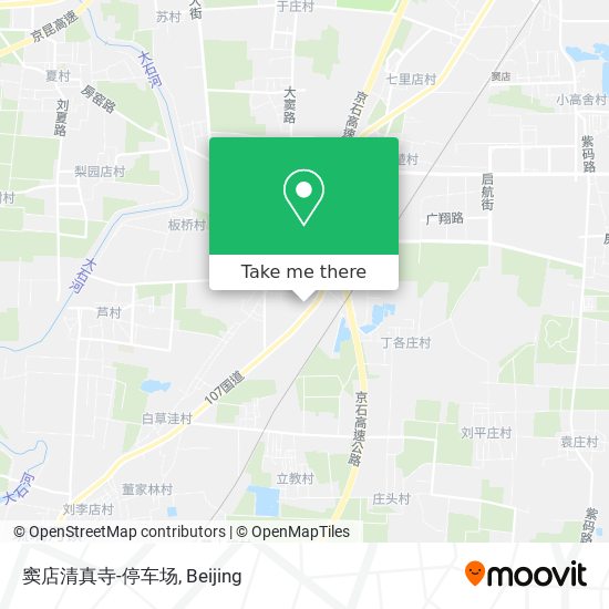 窦店清真寺-停车场 map