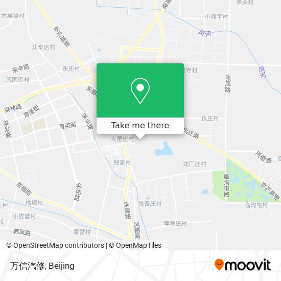 万信汽修 map