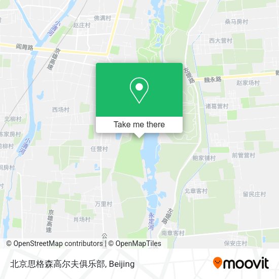 北京思格森高尔夫俱乐部 map