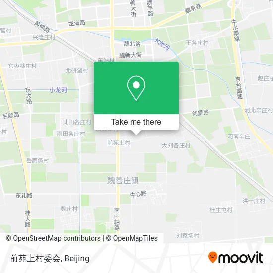 前苑上村委会 map