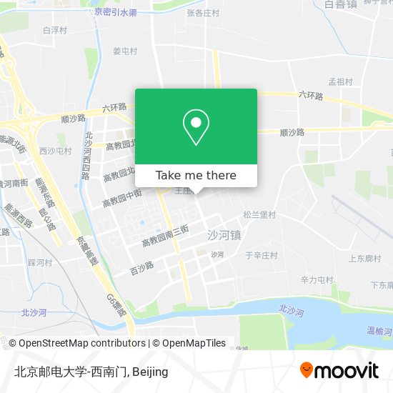 北京邮电大学-西南门 map