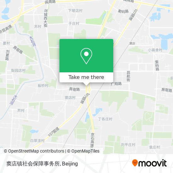 窦店镇社会保障事务所 map