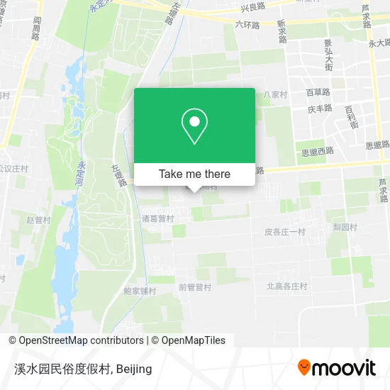 溪水园民俗度假村 map