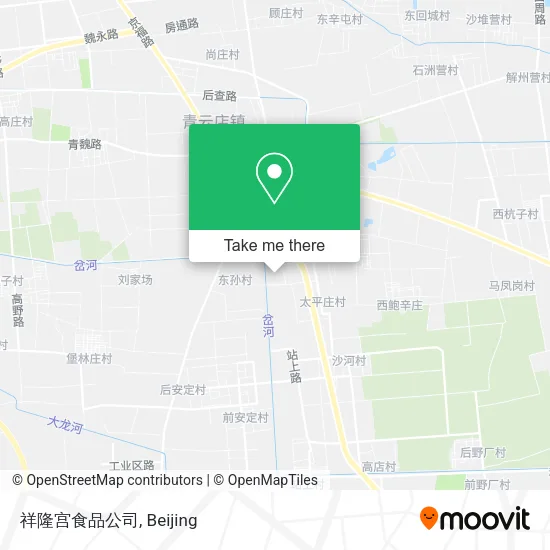 祥隆宫食品公司 map