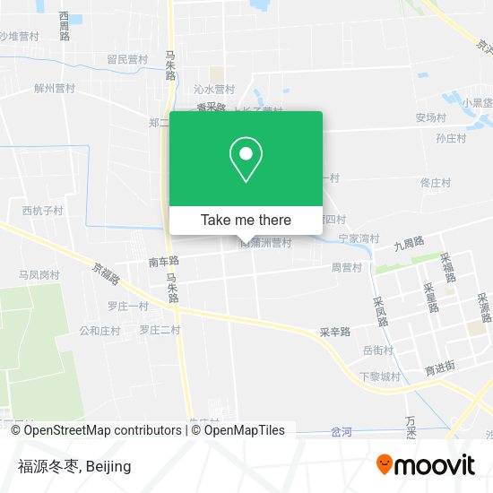 福源冬枣 map