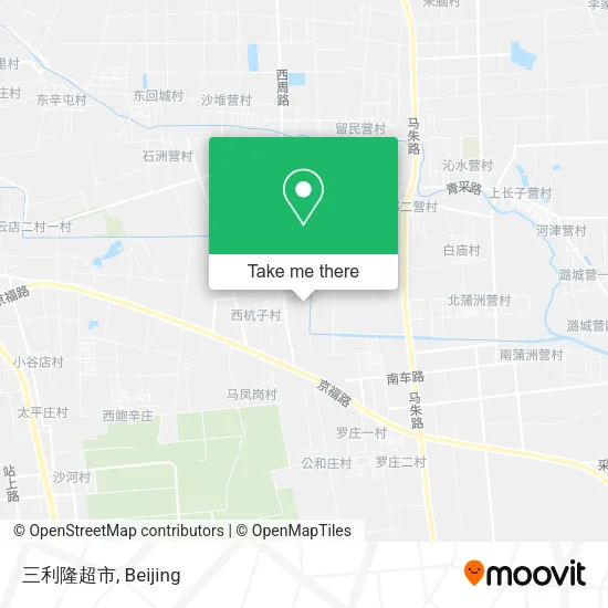 三利隆超市 map