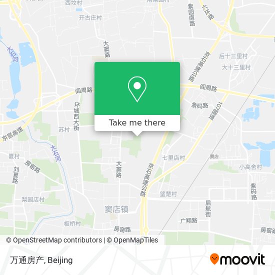 万通房产 map