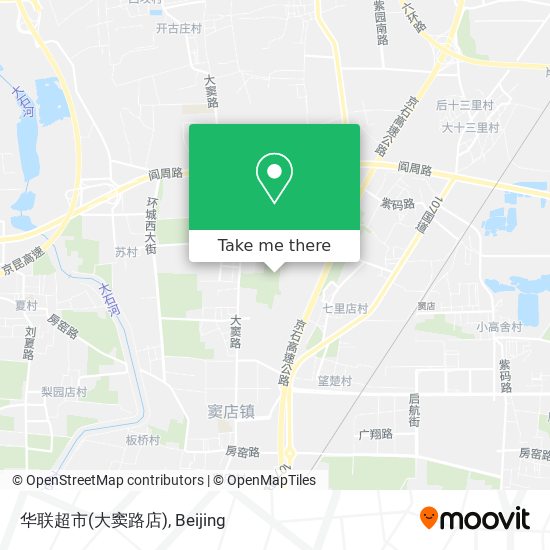 华联超市(大窦路店) map