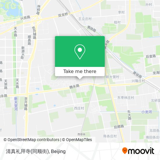 清真礼拜寺(同顺街) map