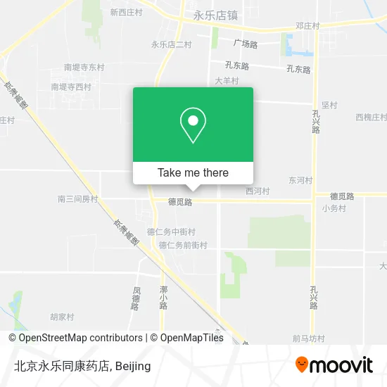 北京永乐同康药店 map