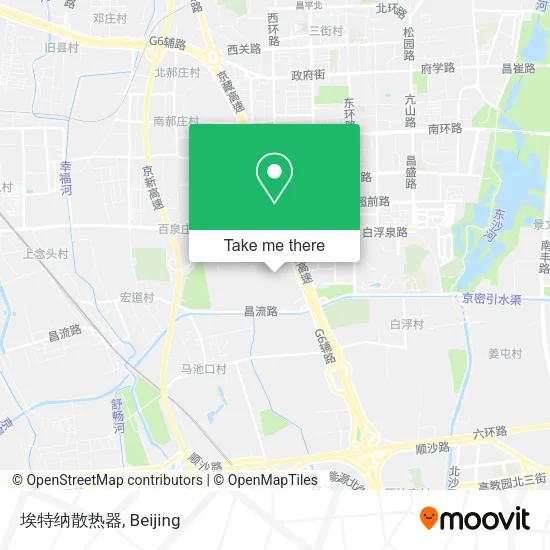 埃特纳散热器 map