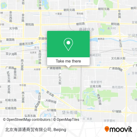 北京海源通商贸有限公司 map