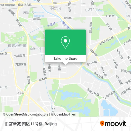 旧宫新苑-南区11号楼 map