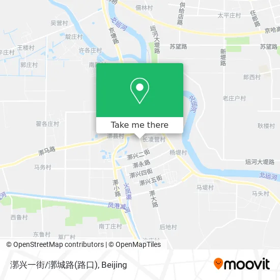 漷兴一街/漷城路(路口) map
