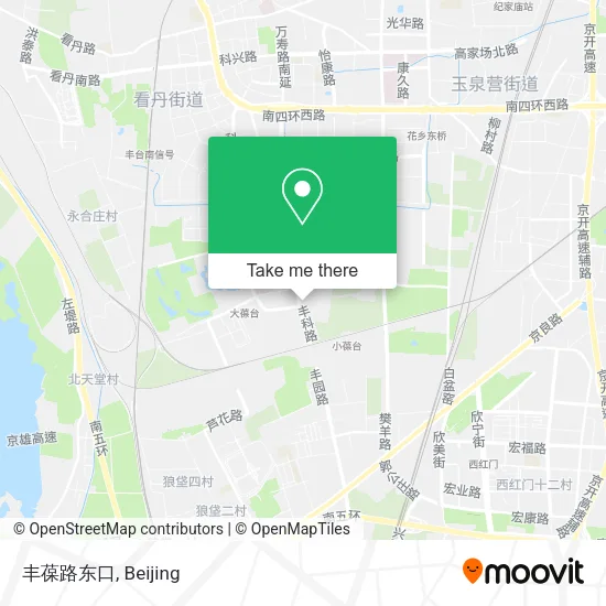 丰葆路东口 map