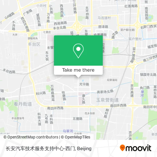 长安汽车技术服务支持中心-西门 map