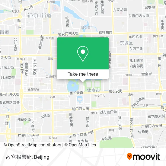 故宫报警处 map