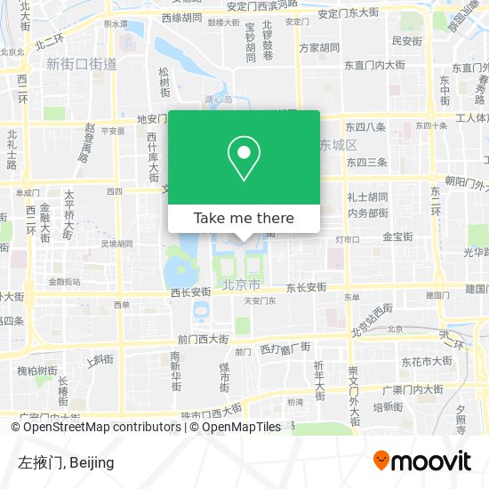 左掖门 map